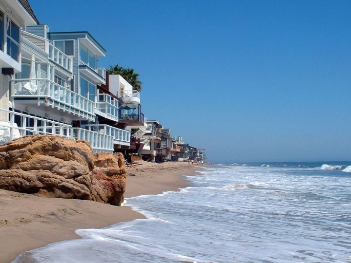 Rumah pantai di Malibu